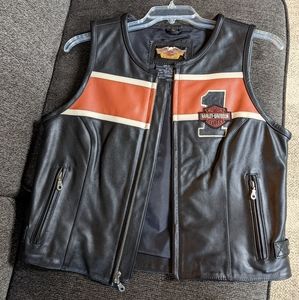 Women's Harley Davidson Leather Vest